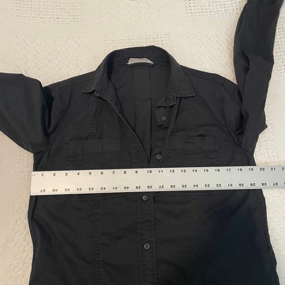 Everlane long sleeve button front shirt dress size 2 XS D3 5034 - Picture 4 of 9